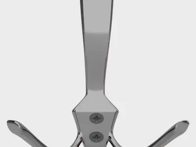 Coat Hooker Free 3D model