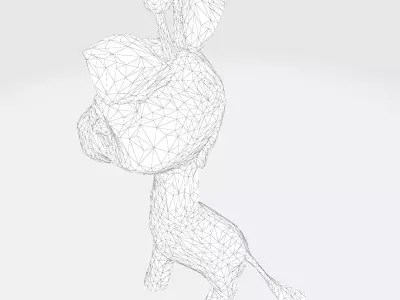 Premium Cartoon Giraffe for Animation Printing Rigging Stylized  Low-poly 3D model