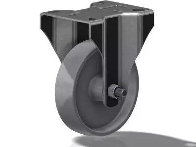 150 Castor Wheel Free 3D model