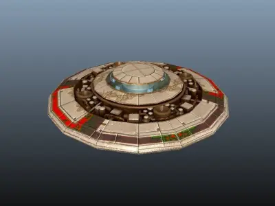 FLYING SAUCER 3D model buy
