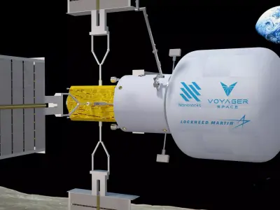 Starlab Space Station by Nanorack 3D model