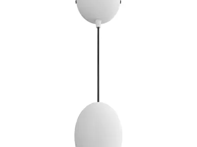 Series of pendant LED lamps 3D model