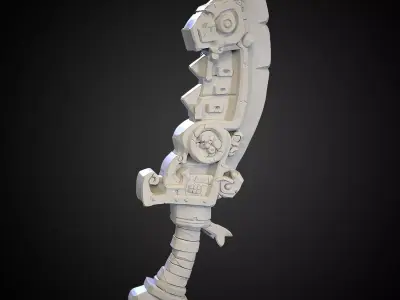 Stylized Sword 29 3D model