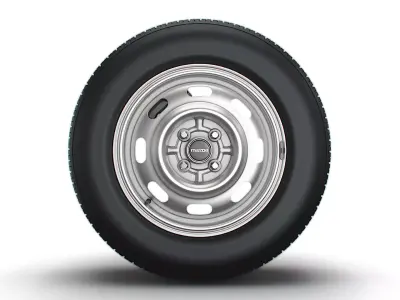 Mazda Miata wheel 3D model