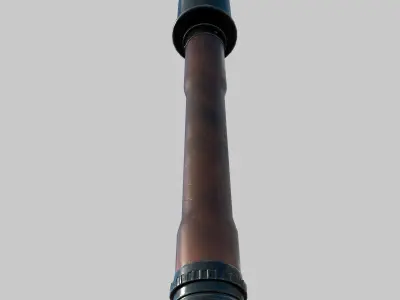 Grenade M24 Stielhandgranate Low-poly 3D model