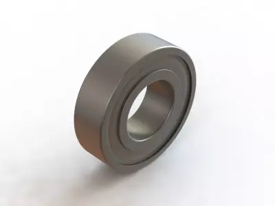 Rolamento de Esferas SKF 6004 2Z Ball Bearing 3D model