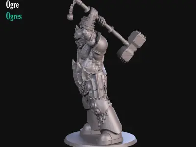 Orgres 3D print model