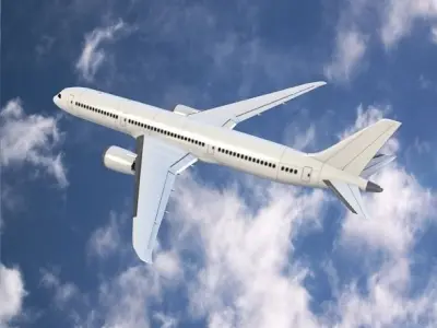Boeing 787-9 dreamliner 3D model