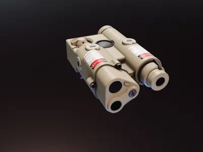 SOT Aspid Laser Designator Low-poly 3D model
