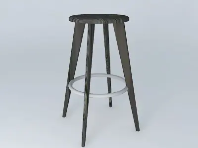 High Stool Jean Prouvé 1942 Free 3D model