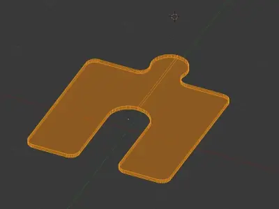 Size A Slotted Shims Free 3D model