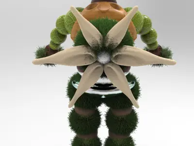 CYBORG TREE 3D MODEL 3D model