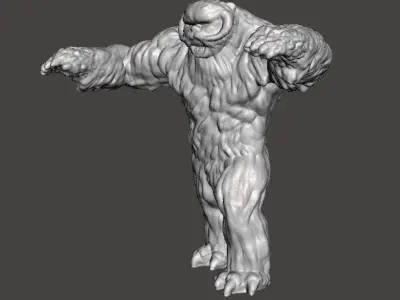 WAMPA ATTACK LEGION MINIATURE MODELS SCIFI OR FANTASY GAMES RPG 3D print model