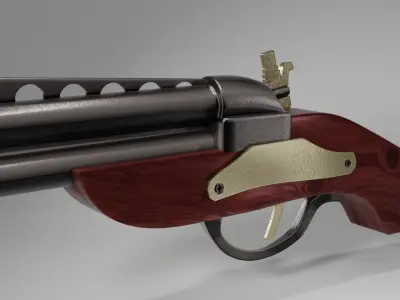 Pocket Musket 3D model