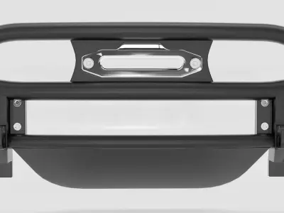 BUMPER FRONT ADD TUBOLAR JEEP GLADIATOR 3D model