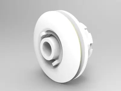 Pool plastic part - plastic inyection 3D model