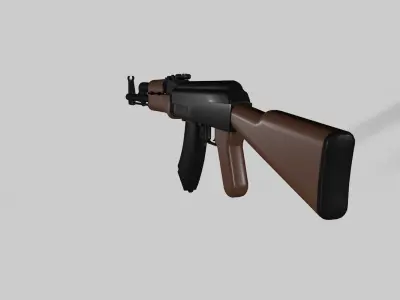 AK47 Gun 3D model purchase