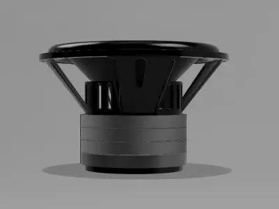 Subwoofer 12 inch 3D model