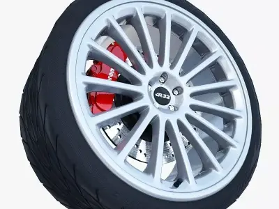 R32 Wheel 3D model