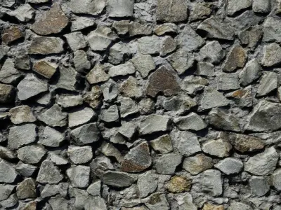 UE Rock Masonry materials part 03 Low-poly 3D model
