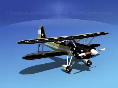 Stolp Starduster Too SA300 V03 3D model