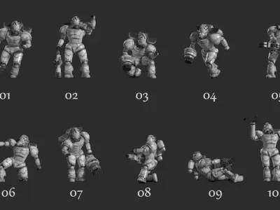 Sci Fi Commando Free 3D print model