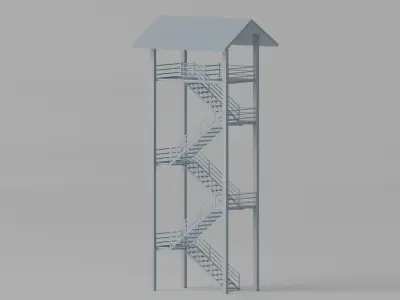 Observation Tower 3D model