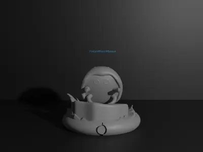 Kabuto pokemon 3D print model 3D print model