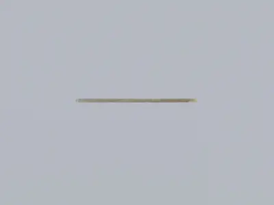 Antique 1739 Ebenezer Erskine Sermon Leaflet Low-poly 3D model