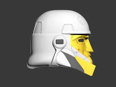 Captain Enoch Helmet Von Doom 3D print model