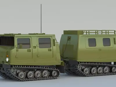 Bandvagn 206 Free 3D model