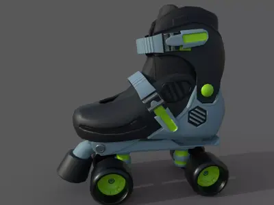 Quad Rollers 3D model