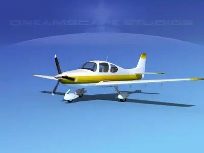 Cirrus SR22 V07 3D model