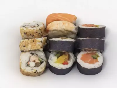 Sushi japanese 3D model