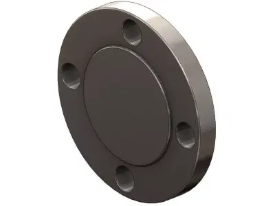 Blind Flange class 150 all configurations Free 3D model