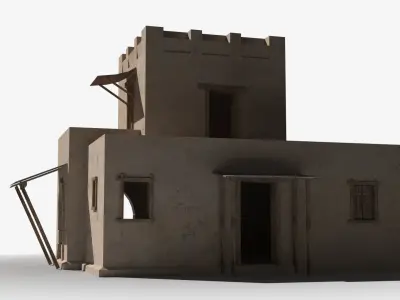 Arab x30 Low-poly 3D model