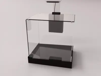 Desktop Aquarium 3D model