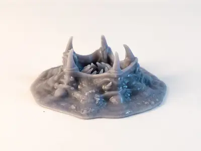 Gaping Maw - 3D Printable Monster- 2 Poses 3D print model