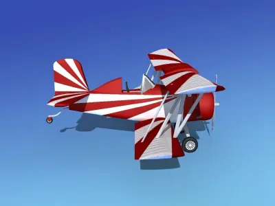 Grumman G-164 AgCat V16 Sport 3D model