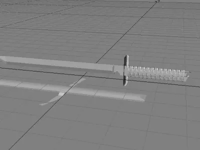 Sword - Ninja 3D model