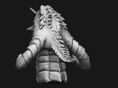 Dragon Head 2 3D model
