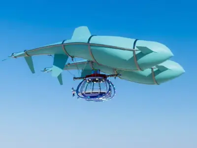 Air Balloon Low-poly 3D model Low-poly 3D model