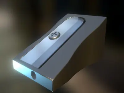 Sharpener clock 3D model