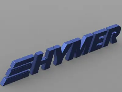 hymer logo 3D model