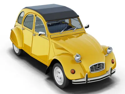 Citroën 2CV 3D model