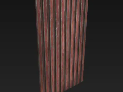 Metal Plates Free low-poly 3D model