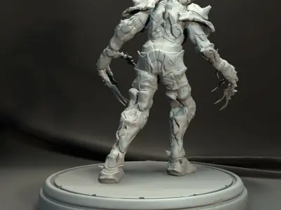 Krux - Creature 3D Print Character  ZTL OBJ STL 3D print model