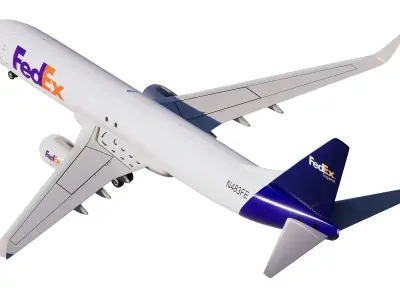 FedEx Express Boeing 737-800 3D model