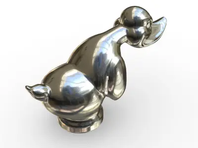 duck logo 3D model