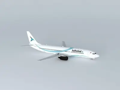 Boeing 737 400 Tailwind Airlines Free 3D model